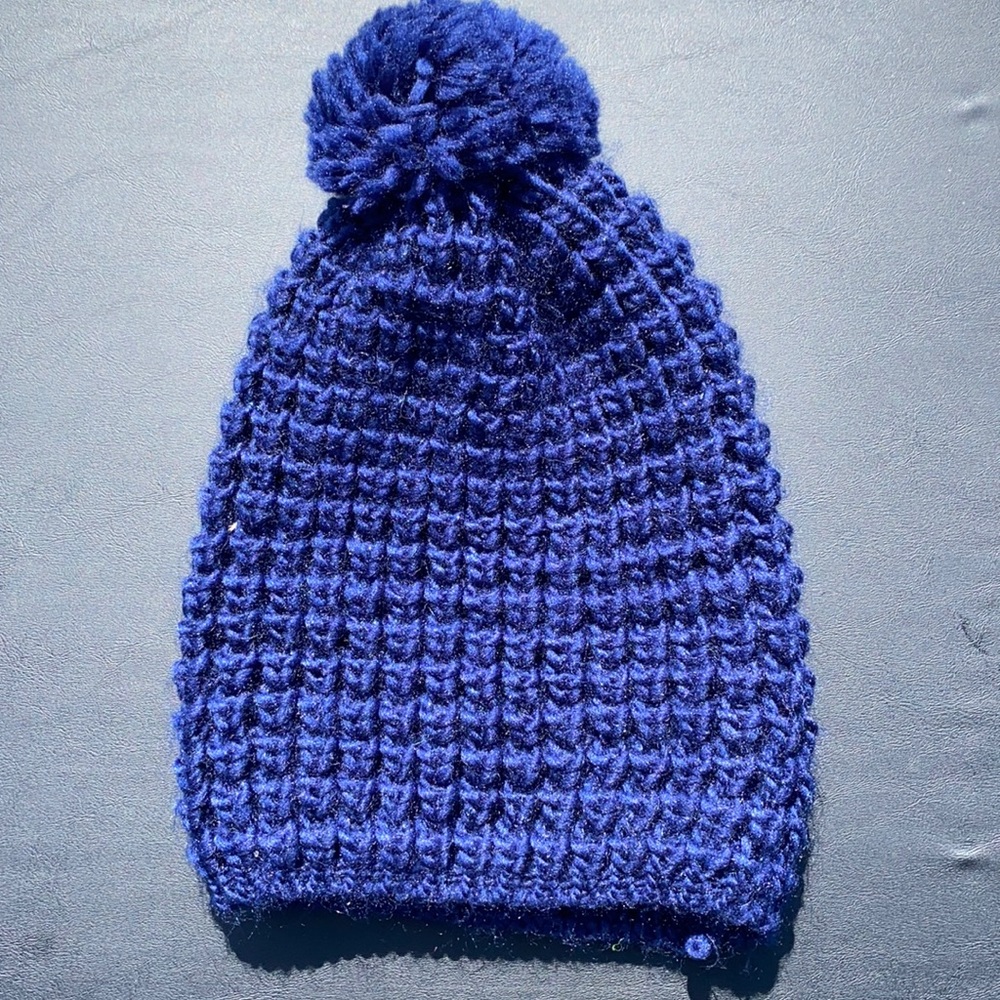 Navy blue hat